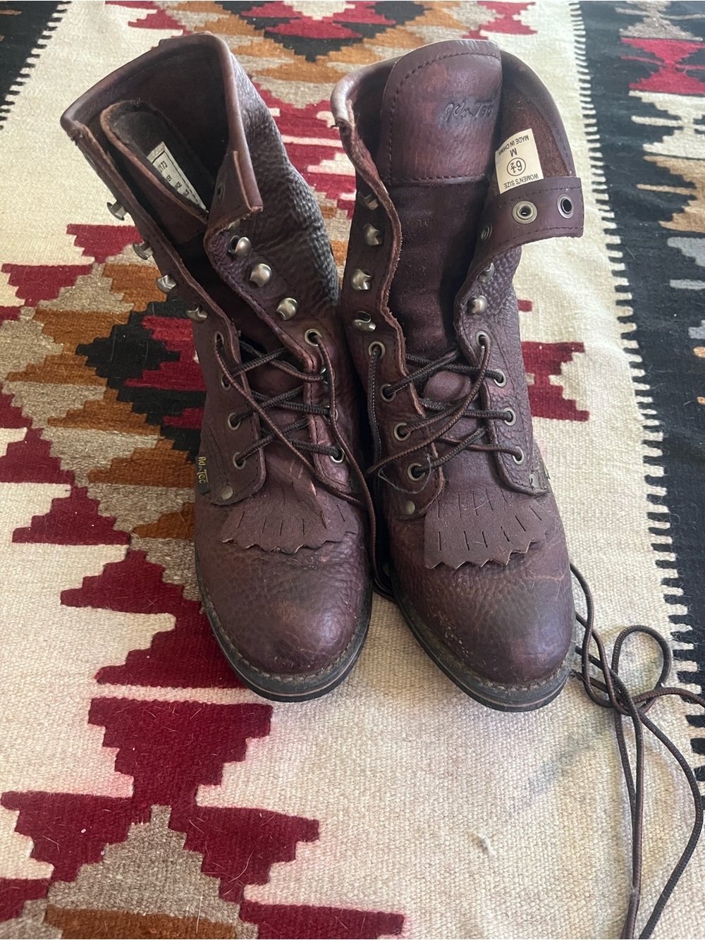 Ad-Tech Leather Work Boots